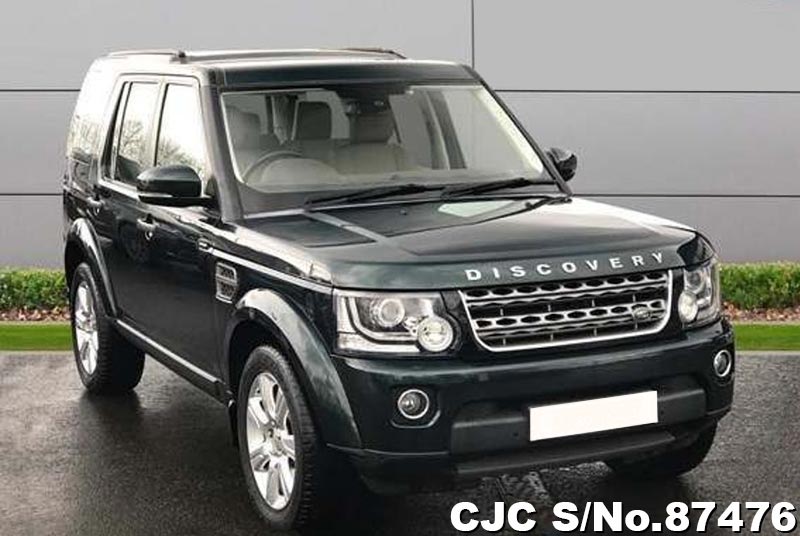 2014 Land Rover Discovery Green for sale Stock No. 87476 Japanese